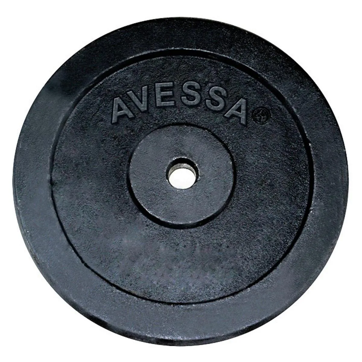 Avessa 15 kg Siyah Plaka Ağırlık Bar Plakası Görsel 2
